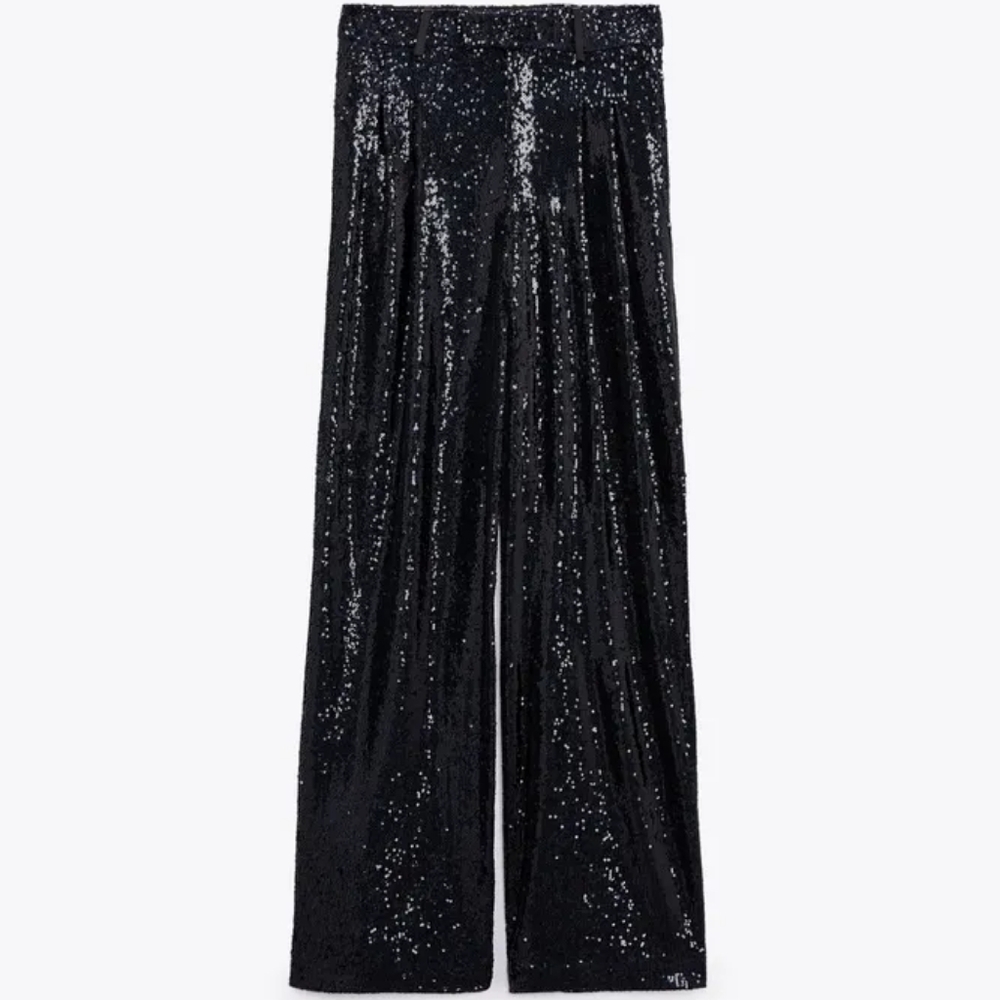 Zara Limited edition sequin pants - Picture 2 of 8